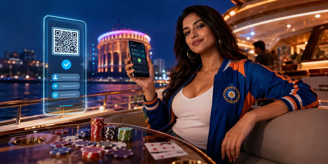 Illuminated Connaught Place cityscape symbolizing trust and security in gaming